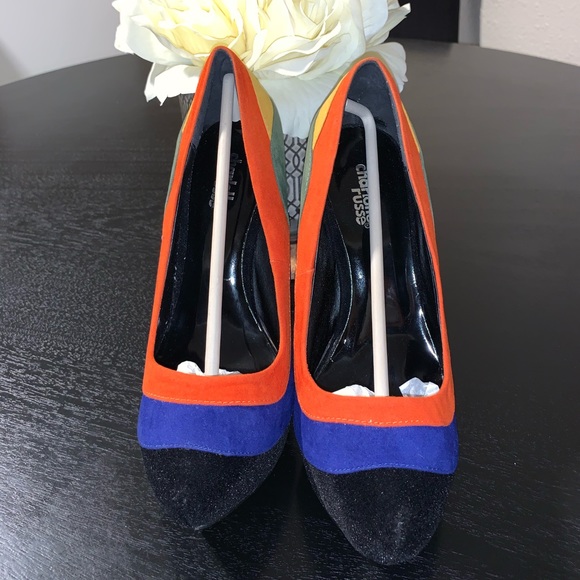 Cute multicolored pumps!! - Picture 1 of 2